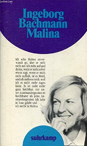 Malina: Roman (suhrkamp taschenbuch) Contemporary literature