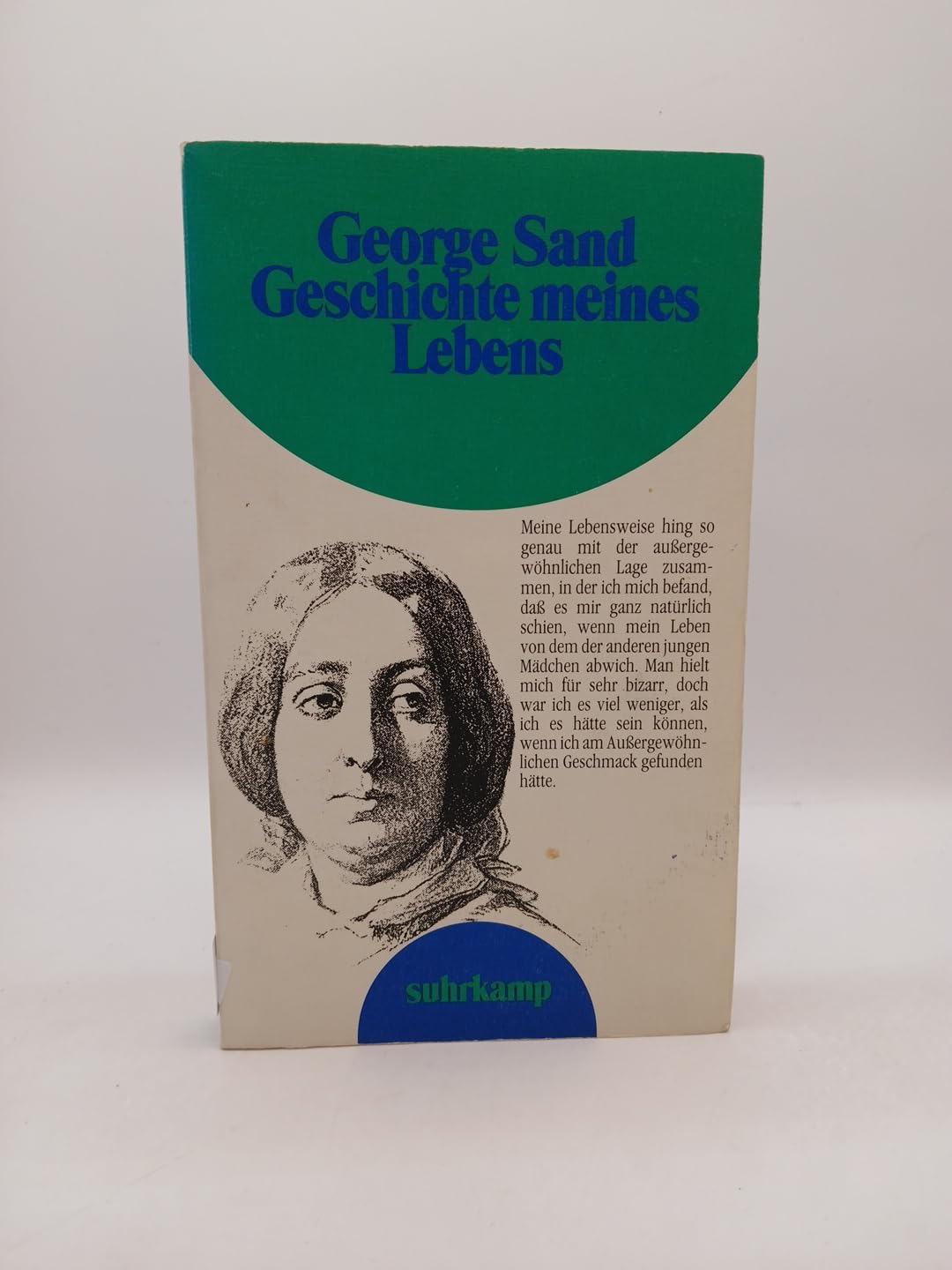 Geschichte meines Lebens: Aus ihrem autobiographischen Werk ausgewählt und mit einer Einleitung versehen von Renate Wiggershaus (suhrkamp taschenbuch) Art & Literature