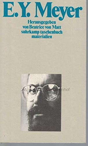 E. Y. Meyer (Suhrkamp Taschenbücher) Books