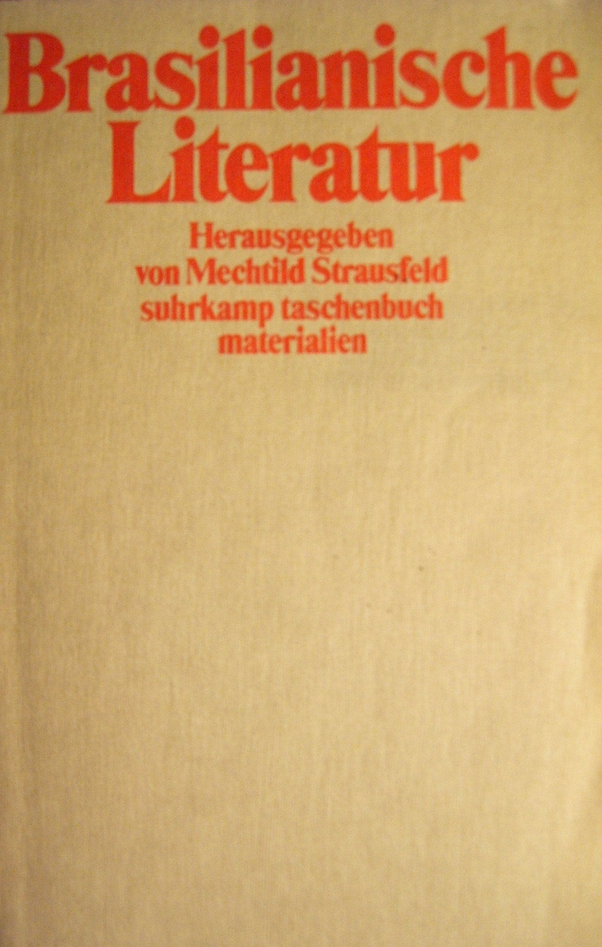 Brasilianische Literatur Foreign Languages ​​& Dictionaries
