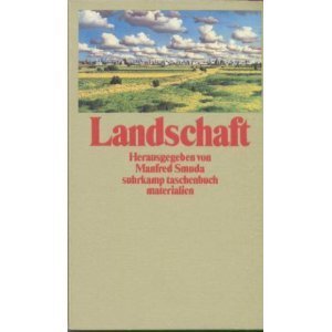Landschaft: Materialien (Suhrkamp Taschenbücher) General education