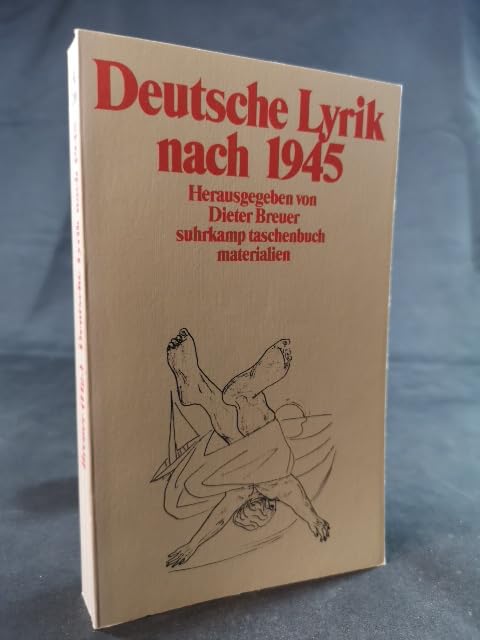 Deutsche Lyrik nach 1945: Materialien (Suhrkamp Taschenbücher) Politics & History