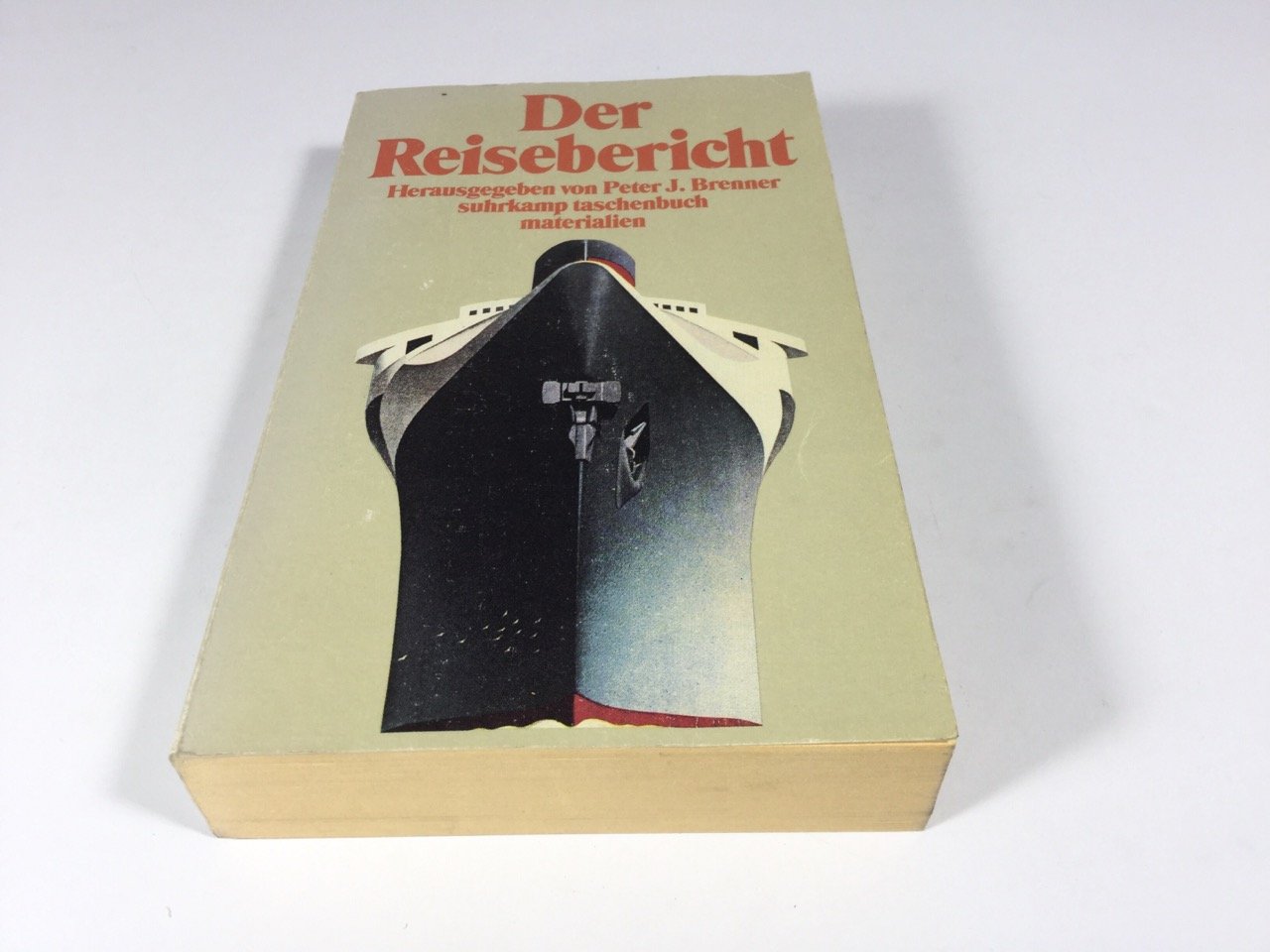 Der Reisebericht: Die Entwicklung einer Gattung in der deutschen Literatur. Herausgegeben von Peter J. Brenner (suhrkamp taschenbuch) Books