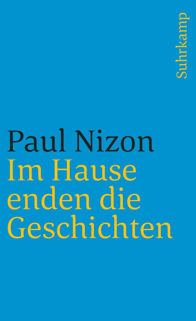 Im Hause enden die Geschichten Contemporary literature