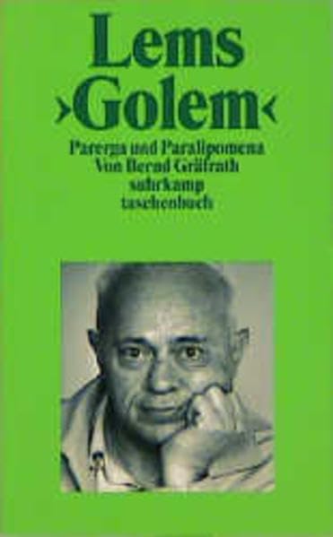 Lems Golem: Parerga und Paralipomena (Suhrkamp Taschenbücher) Foreign Languages ​​& Dictionaries
