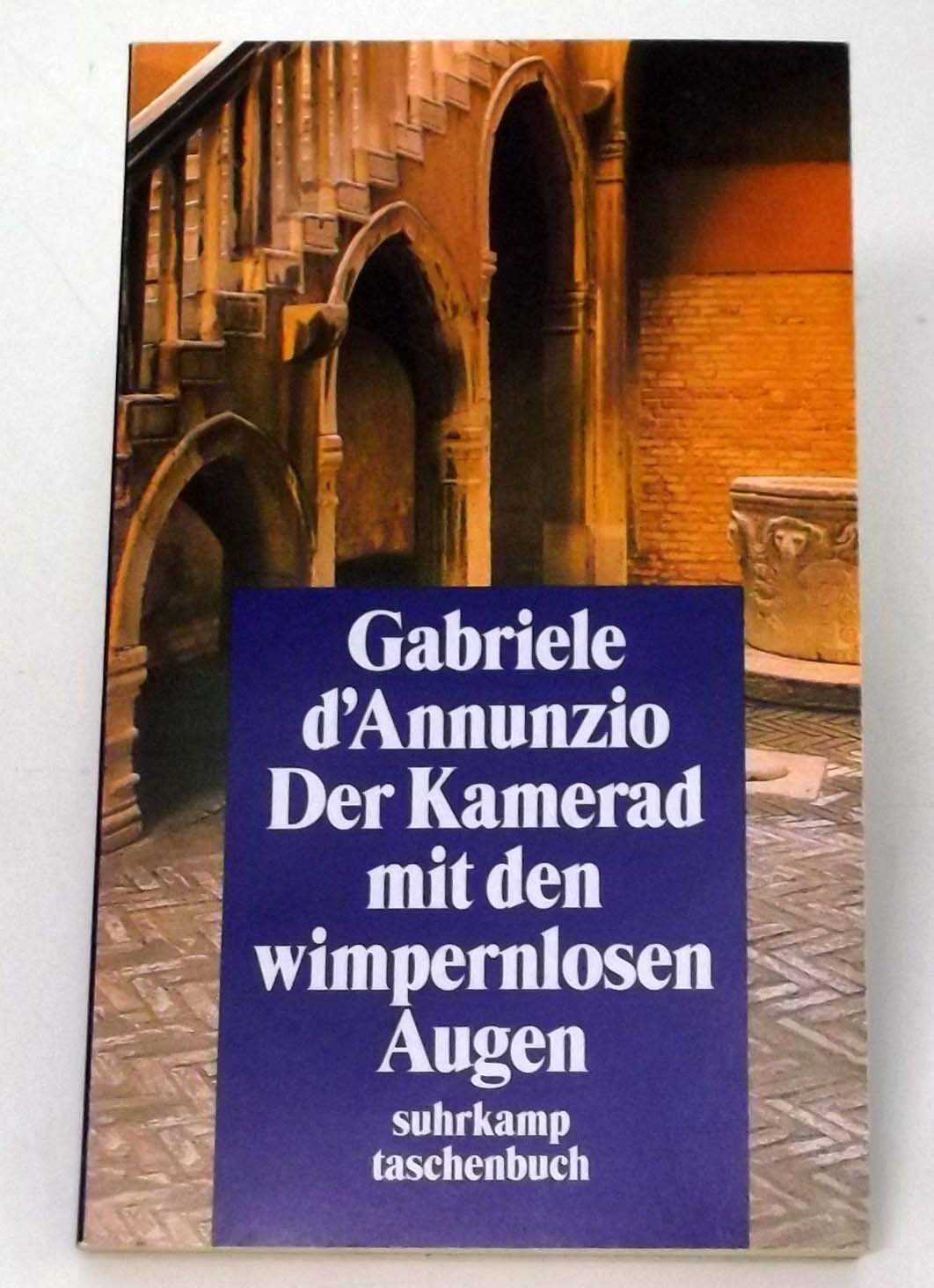 Der Kamerad mit den wimpernlosen Augen (Suhrkamp Taschenbücher) Books