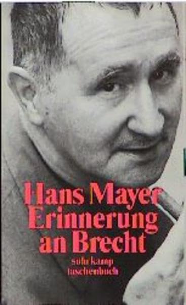 Erinnerung an Brecht. Art & Literature Books