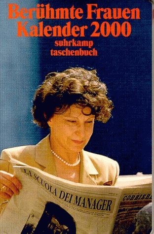 Berühmte Frauen. Kalender 2000 (suhrkamp taschenbuch) Inspiring women