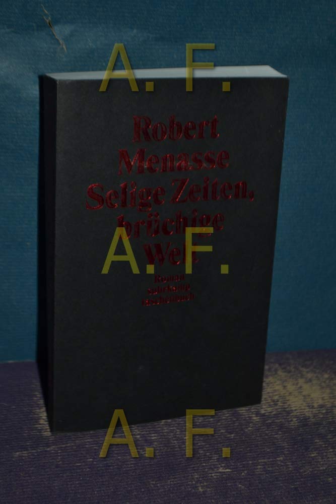 Selige Zeiten, brüchige Welt: Roman (suhrkamp taschenbuch) Contemporary literature