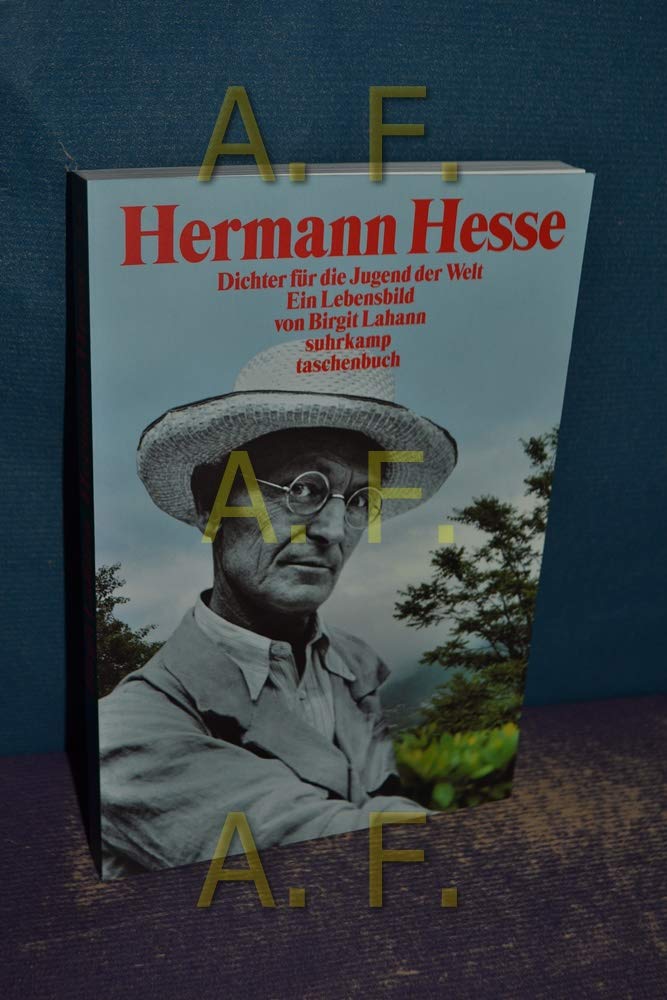 Hermann Hesse. Dichter für die Jugend der Welt: Ein Lebensbild (suhrkamp taschenbuch) Art & Literature