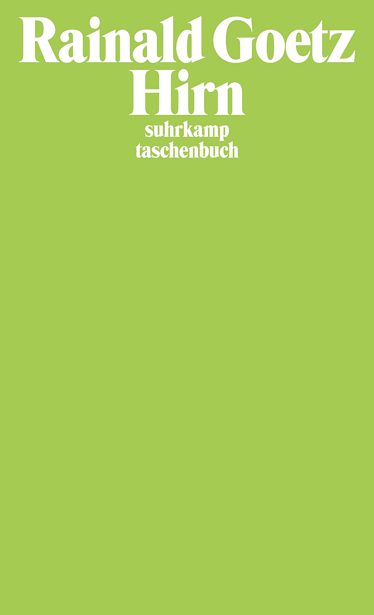 Hirn Contemporary literature Books