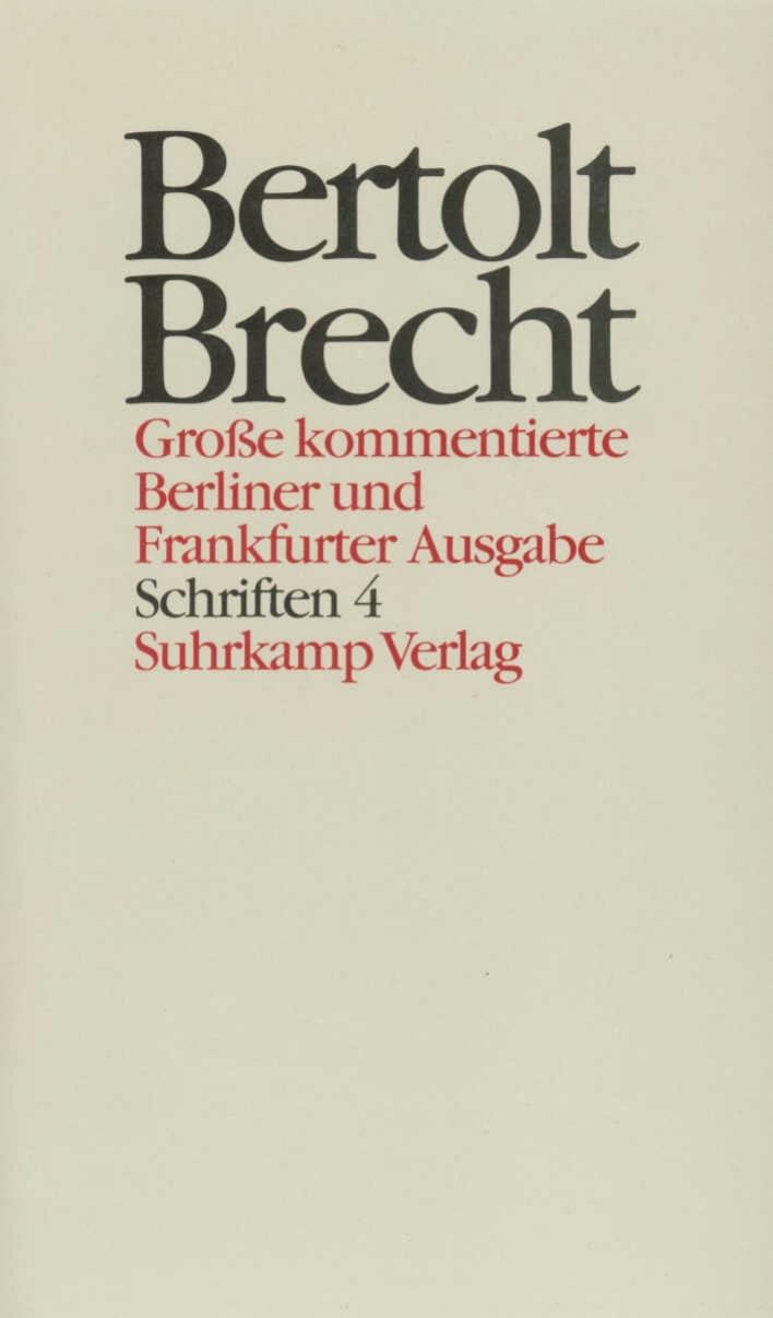 Werke. Große kommentierte Berliner und Frankfurter Ausgabe. 30 Bände (in 32 Teilbänden) und ein Registerband Drama