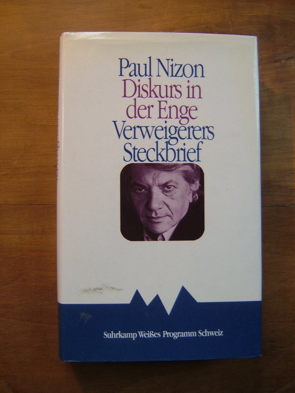 Diskurs in der Enge. Verweigerers Steckbrief: Schriften zur Schweiz (Weisses Programm Schweiz) Professional & Reference Books