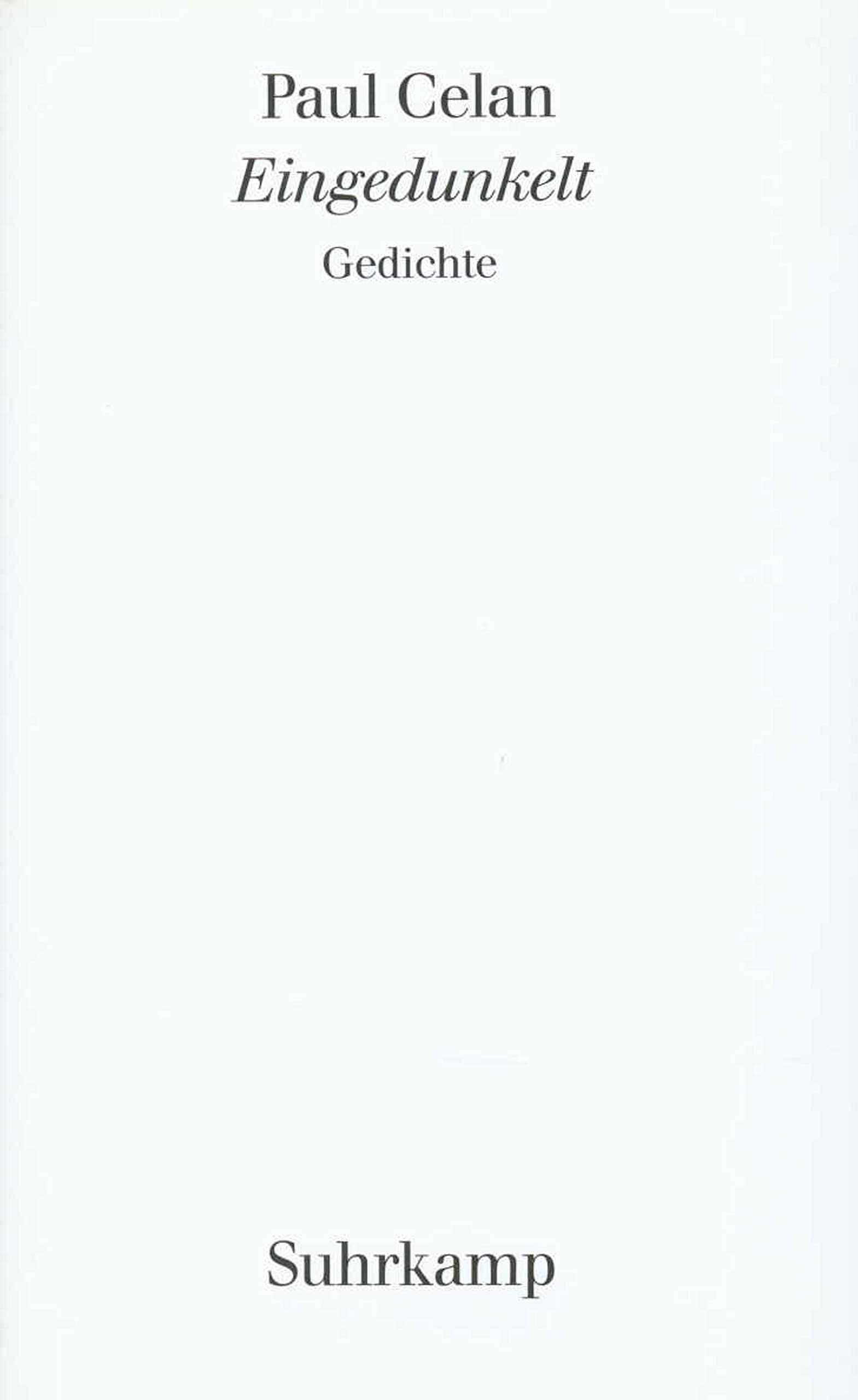 Eingedunkelt Poetry