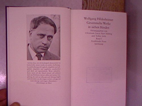 Gesammelte Werke, 7 Bde., Bd.1, Erzählende Prosa (Gesammelte Werke in sieben Bänden) Contemporary literature