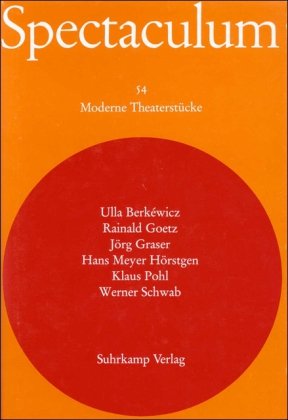 Spectaculum 54: Sechs moderne Theaterstücke Drama