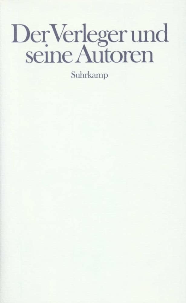 Der Verleger und seine Autoren Law Books