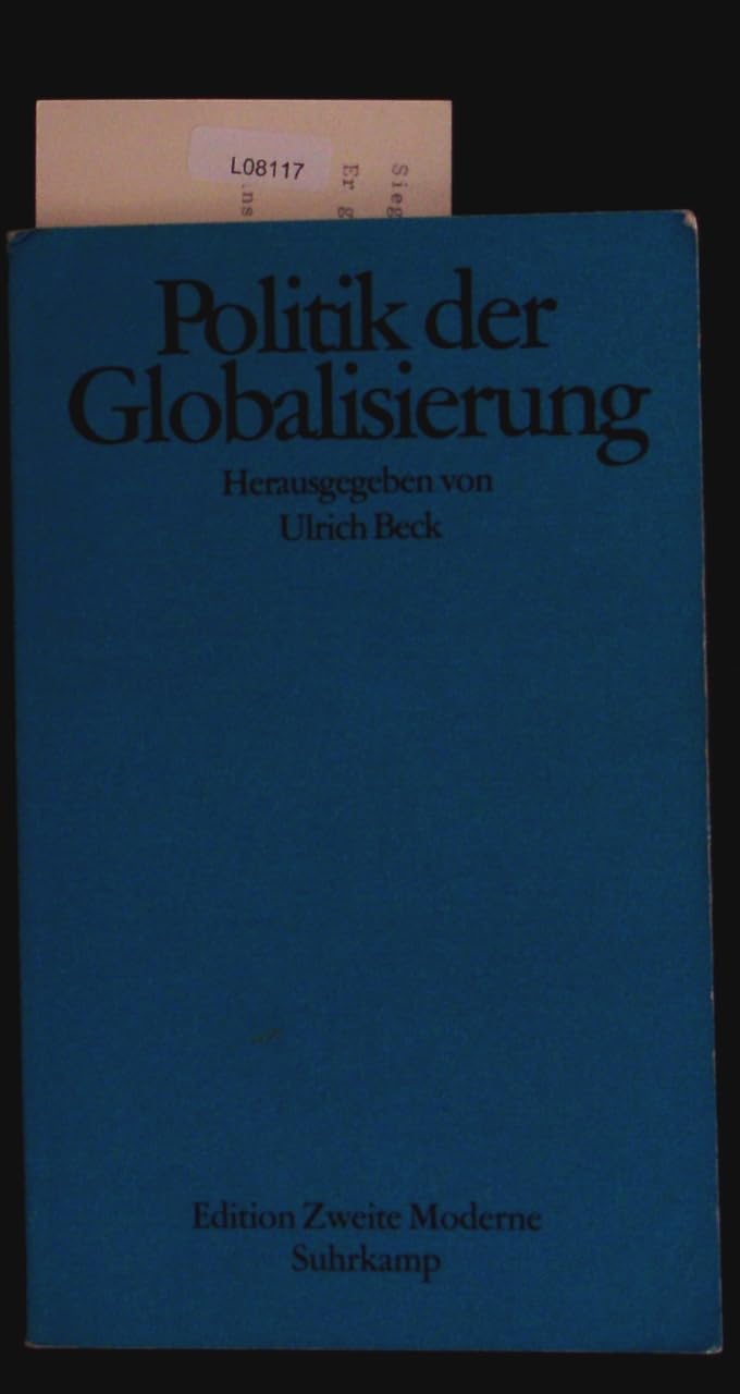 Product Image: Politik der Globalisierung
