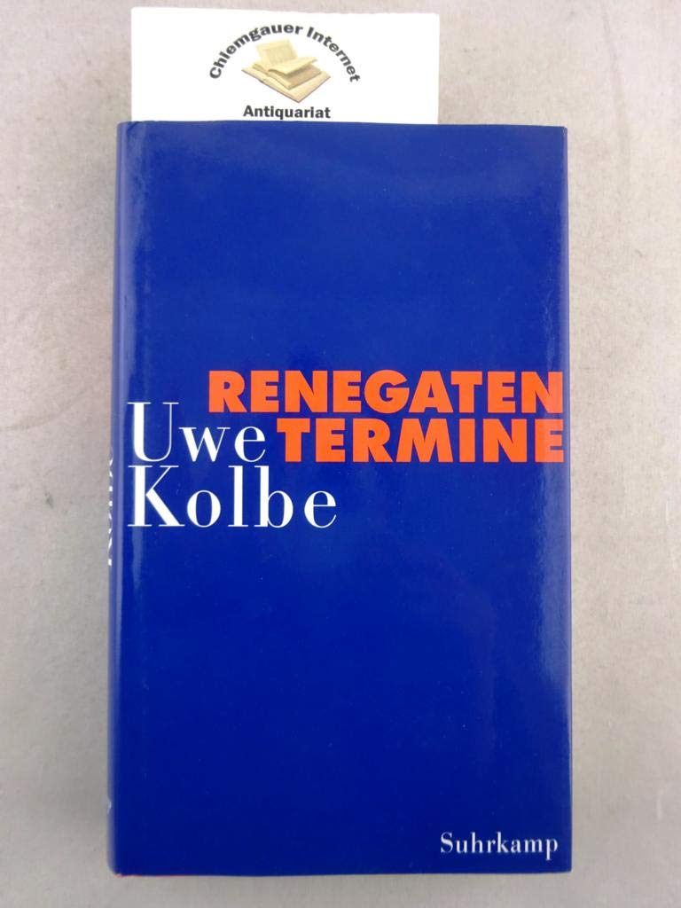 Renegatentermine: 30 Versuche, die eigene Erfahrung zu behaupten Fiction
