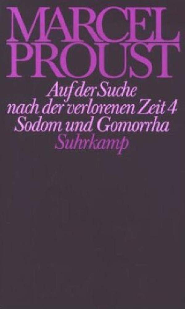 Auf der Suche nach der verlorenen Zeit. Sodom und Gomorrha book