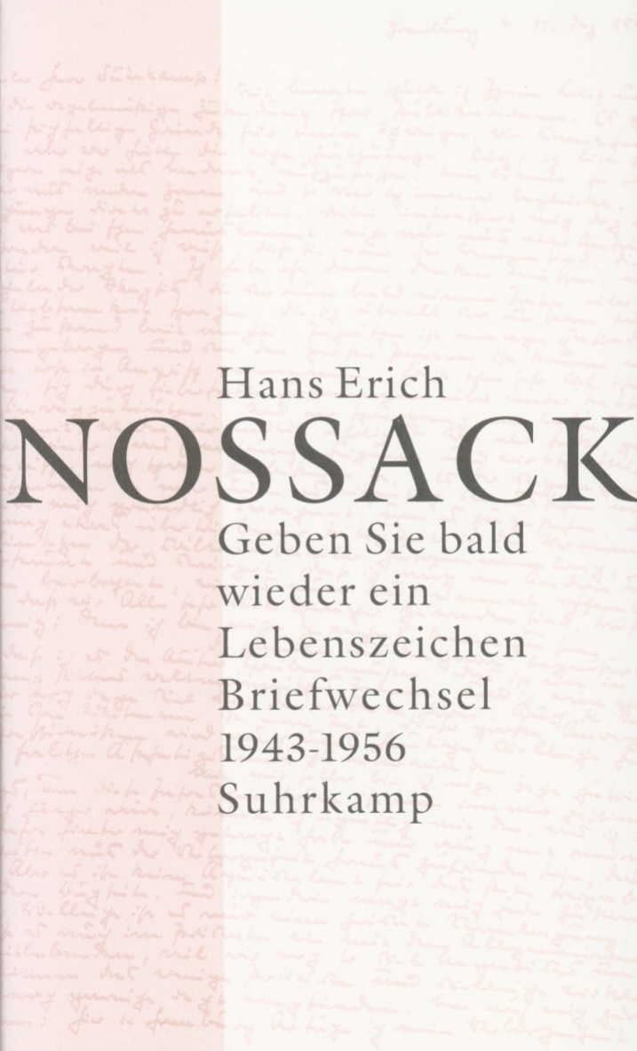 Geben Sie bald wieder ein Lebenszeichen: Briefwechsel 1943–1956 Social Sciences