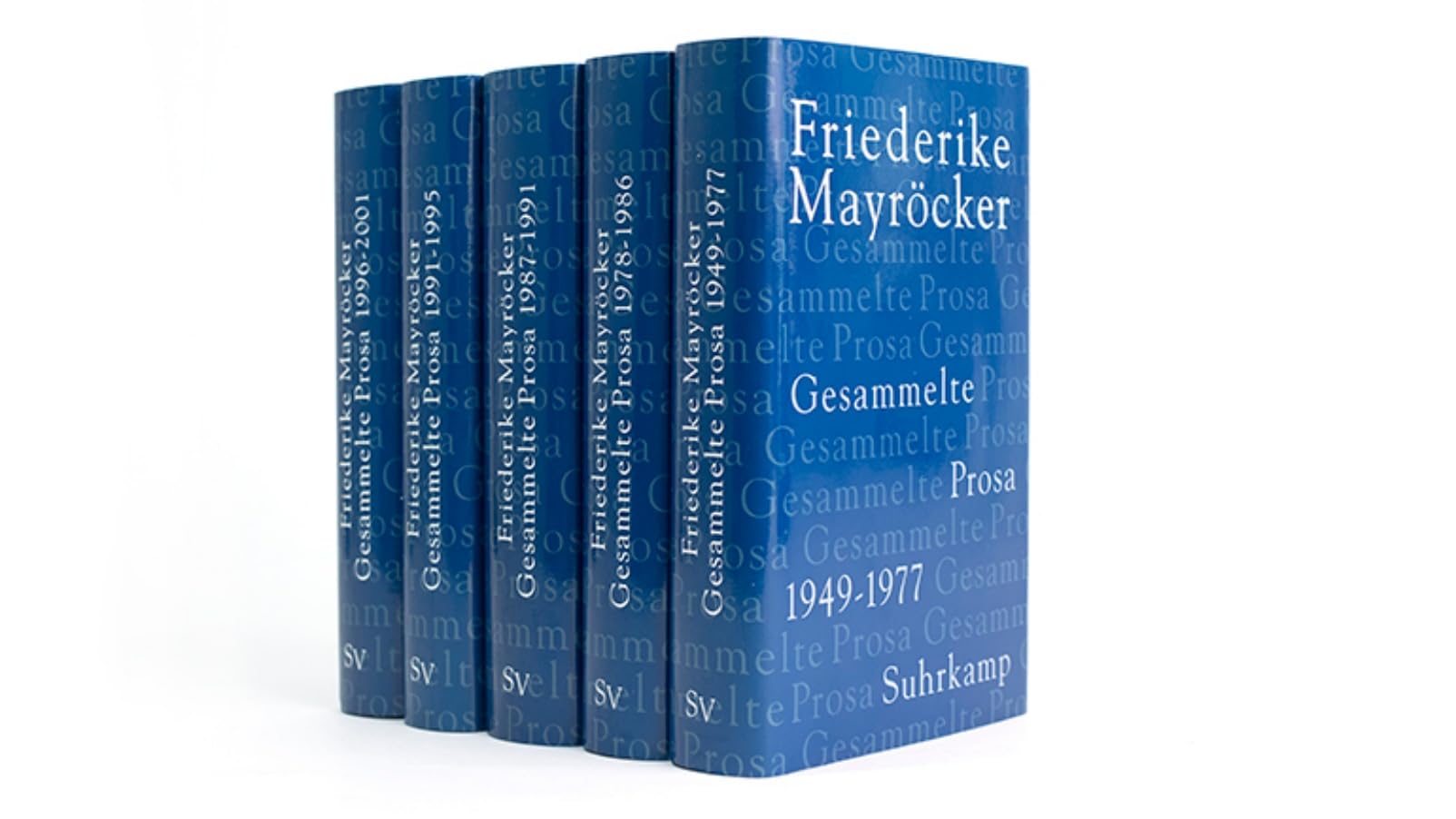 Gesammelte Prosa: Gesammelte Prosa in 5 Bänden Contemporary literature