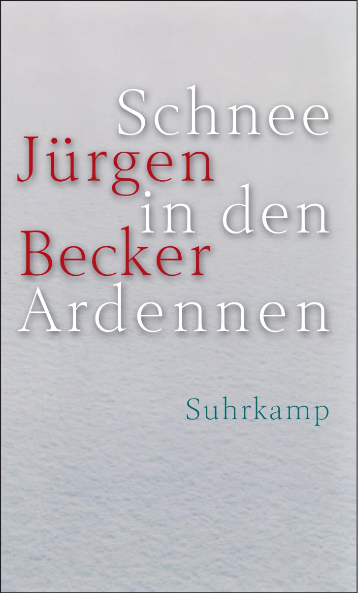 Schnee in den Ardennen: Journalroman Contemporary literature