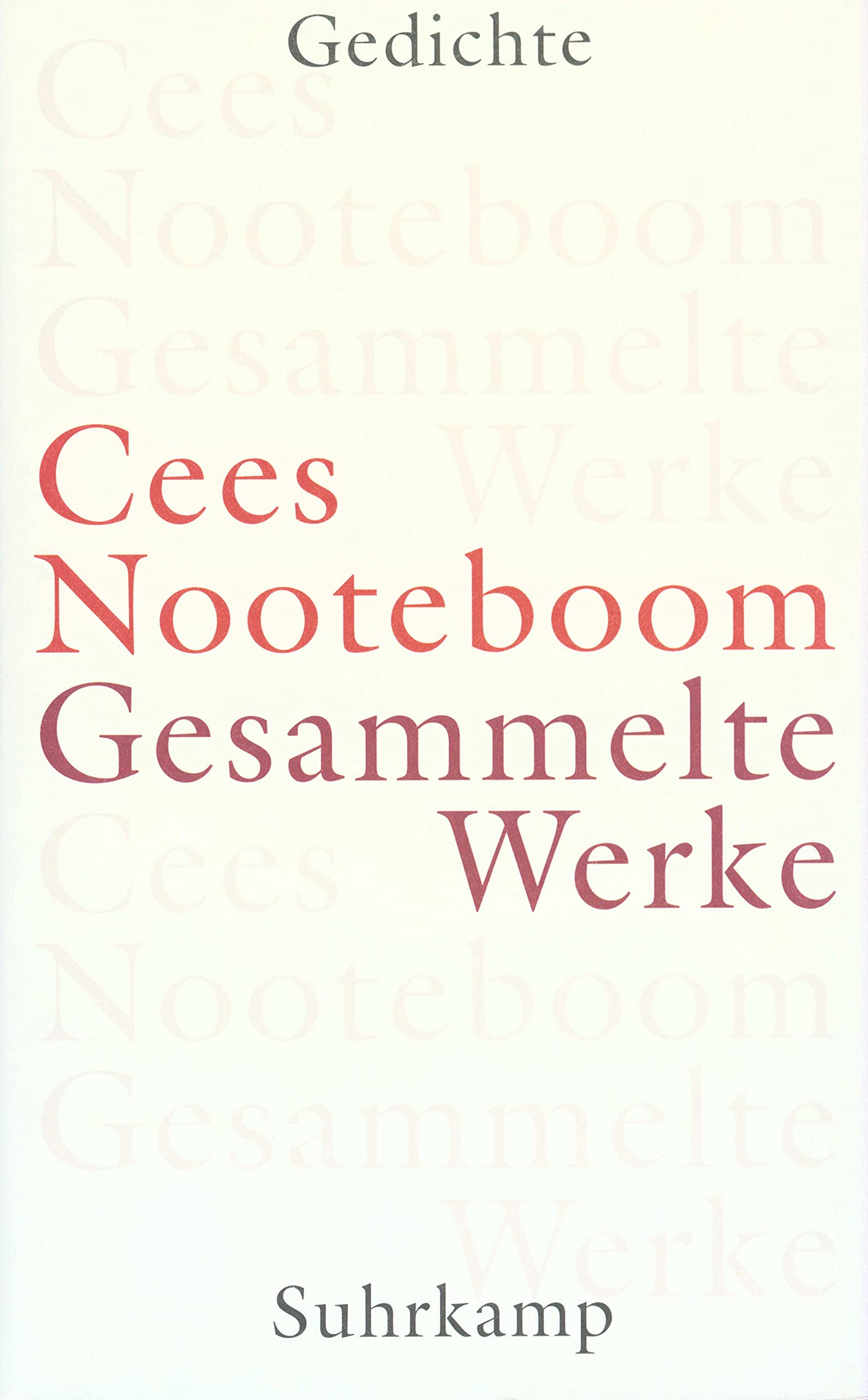 Gesammelte Werke in neun Bänden: Band 1: Gedichte Poetry