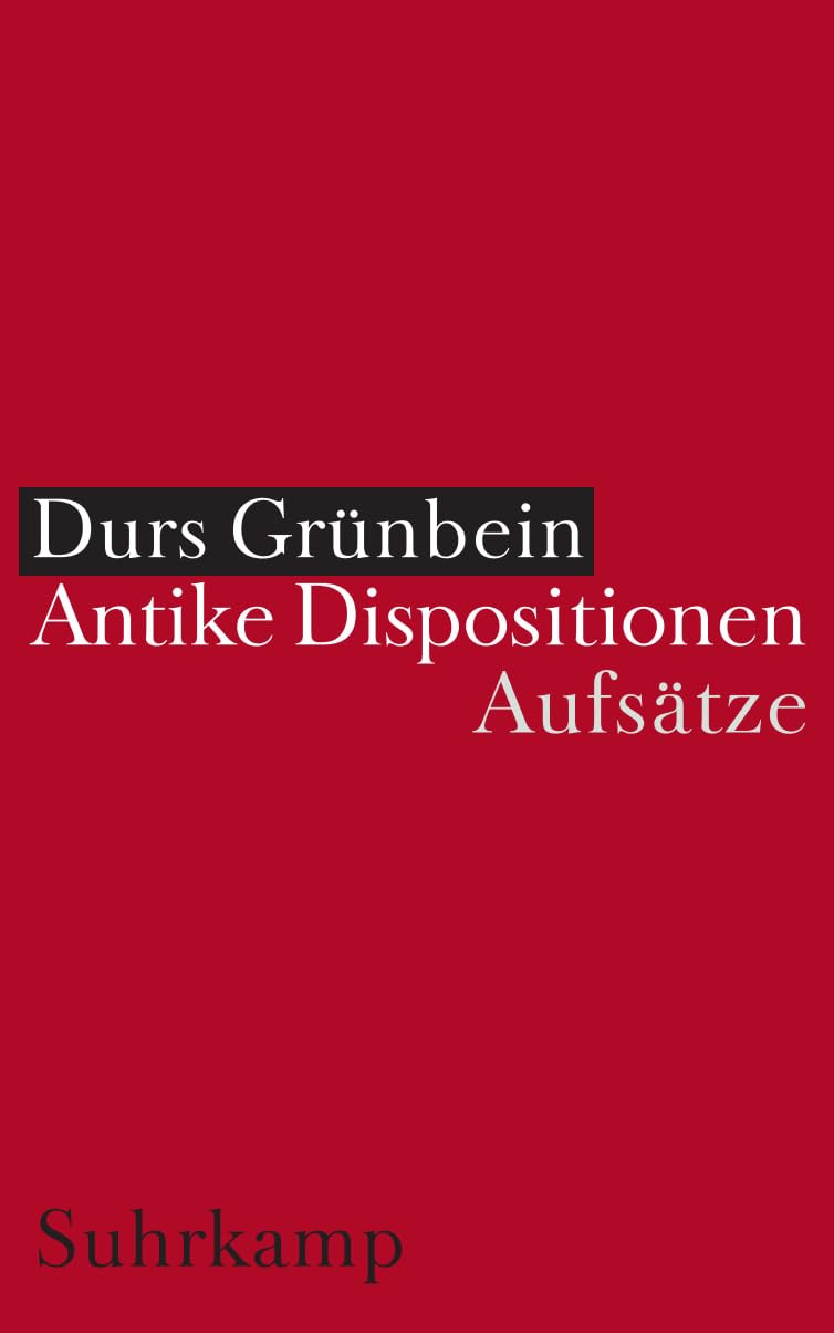 Product Image: Antike Dispositionen