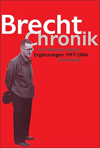 Brecht Chronik 1898 - 1956 Contemporary literature Books