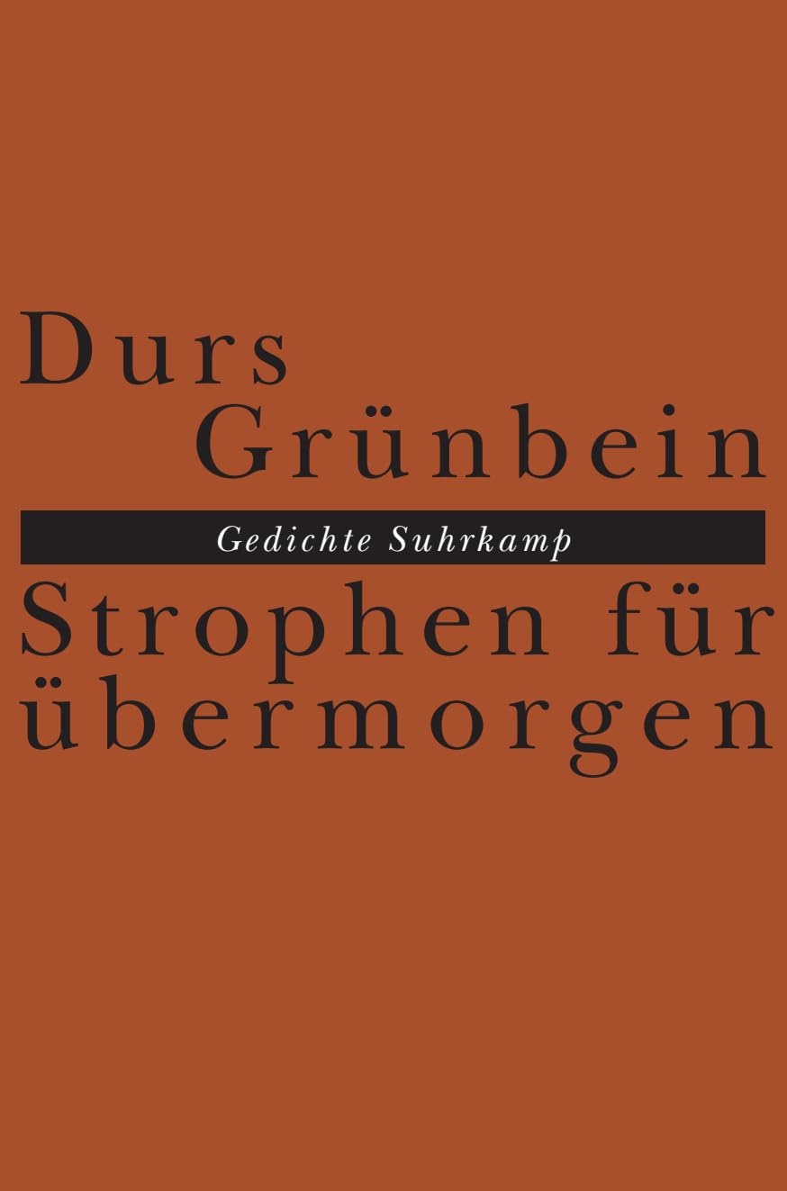 Strophen für übermorgen Poetry