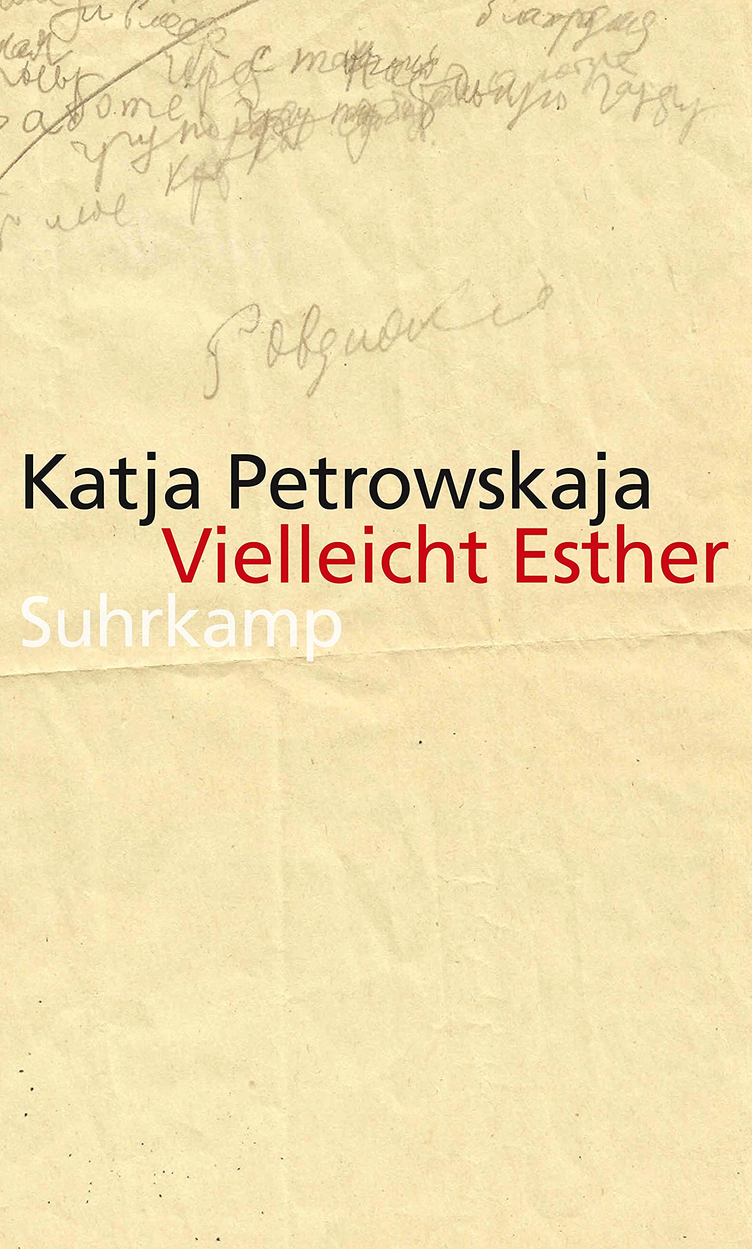 Vielleicht Esther Essays & Short Stories