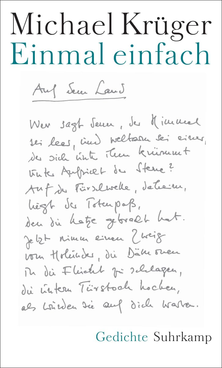 Einmal einfach Poetry
