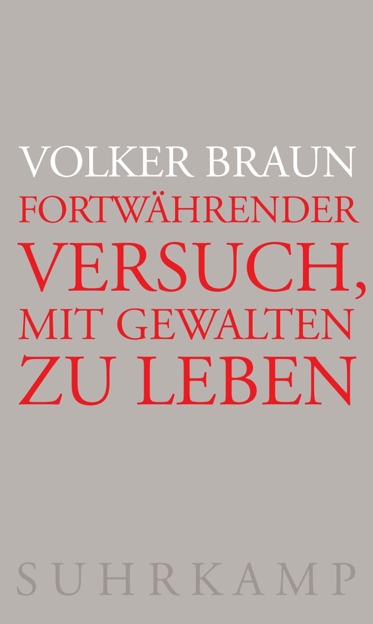 Fortwährender Versuch, mit Gewalten zu leben Contemporary literature
