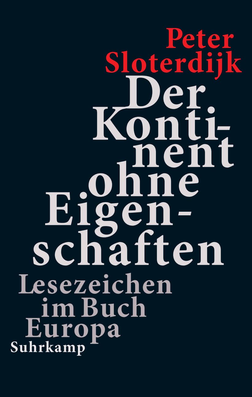 Der Kontinent ohne Eigenschaften Philosophy Books