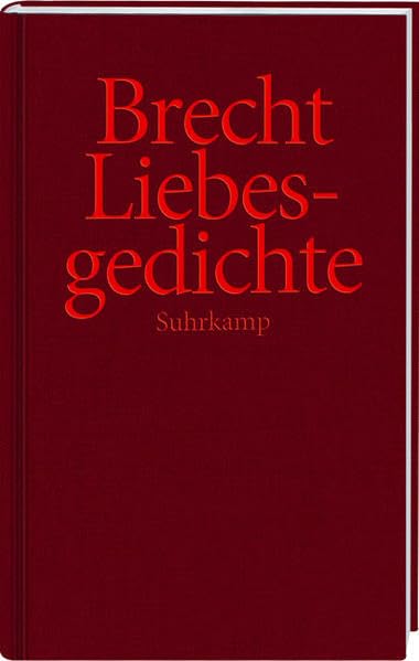 Liebesgedichte (Suhrkamp Taschenbücher) Poetry