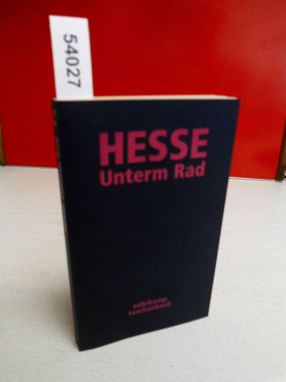Unterm Rad: Roman (suhrkamp taschenbuch) Contemporary literature