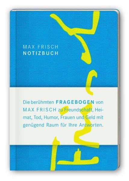 Notizbuch mit den Fragebogen von Max Frisch: ... mit den Fragebogen. Mit Raum für Ihre Antworten (suhrkamp taschenbuch) Living & Furnishing