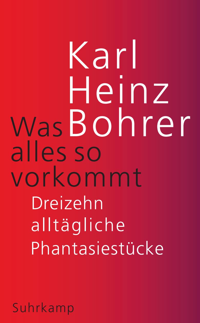 Was alles so vorkommt Contemporary literature
