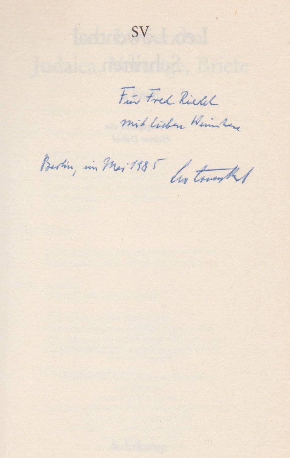 Schriften, 5 Bde. Kt, Bd.4, Judaica, Vorträge, Briefe Essays & Short Stories