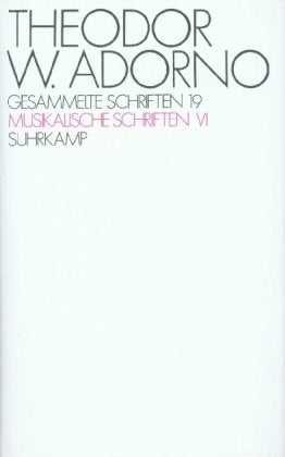 Gesammelte Schriften, Ln, Bd.19, Musikalische Schriften Arts & Music