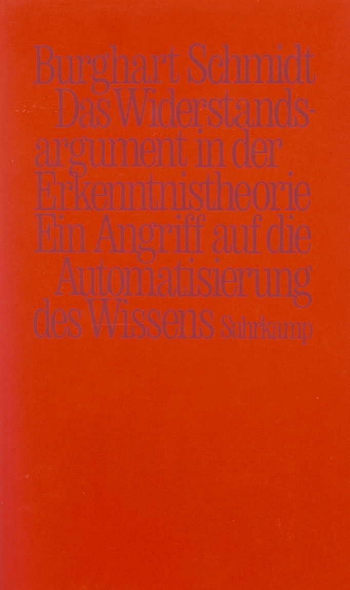 Das Widerstandsargument in der Erkenntnistheorie Philosophy