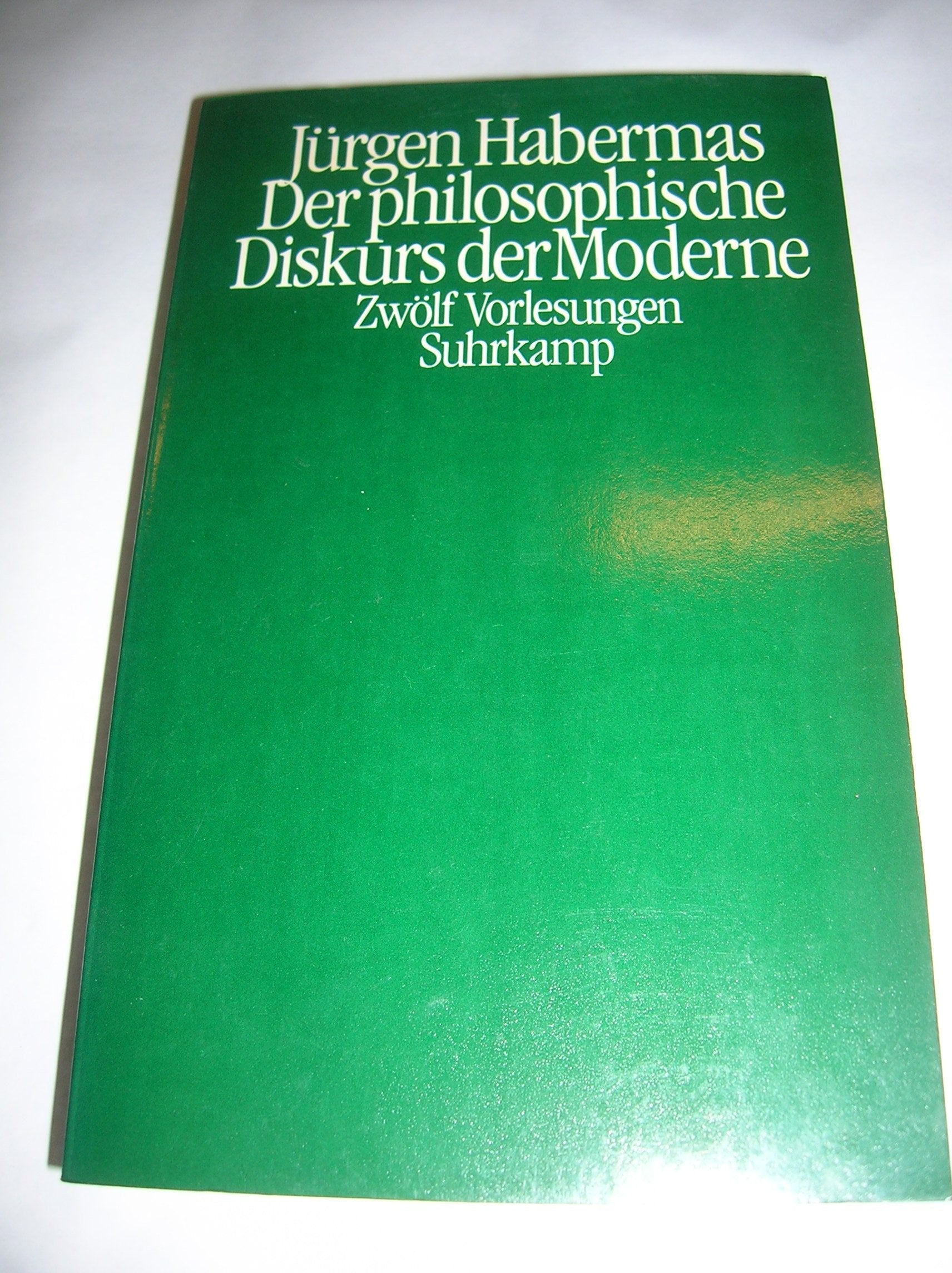 Der philosophische Diskurs der Moderne: Zwölf Vorlesungen Philosophy
