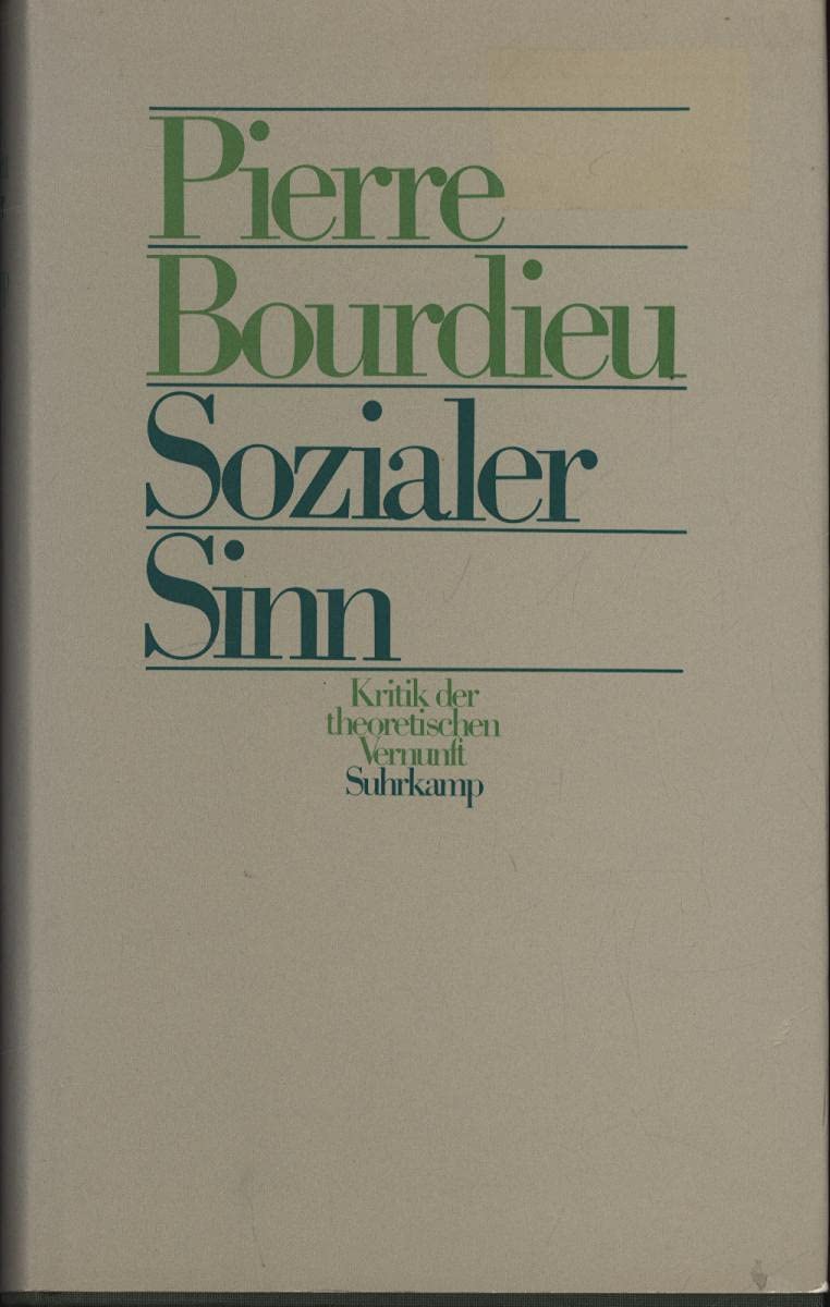 Sozialer Sinn: Kritik der theoretischen Vernunft Law