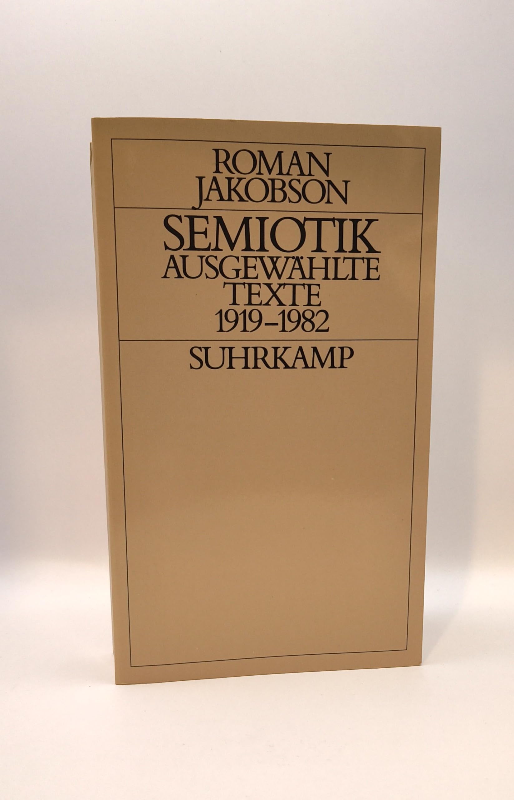 Semiotik: Ausgewählte Texte 1919–1982 Professional & Reference Books