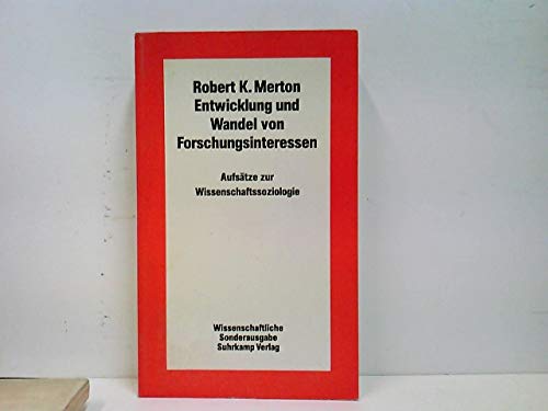 Entwicklung und Wandel von Forschungsinteressen book