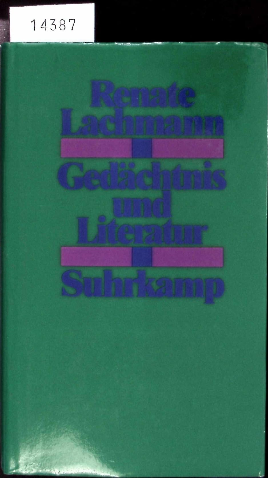 Gedächtnis und Literatur Books