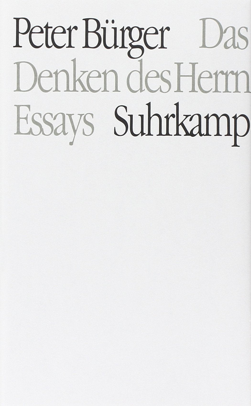 Das Denken des Herrn: Bataille zwischen Hegel und dem Surrealismus Philosophy