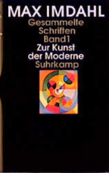Gesammelte Schriften, 3 Bde., Bd.1, Zur Kunst der Moderne: Band 1: Zur Kunst der Moderne Film, Art & Culture