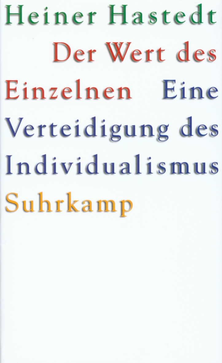 Der Wert des Einzelnen Philosophy Books